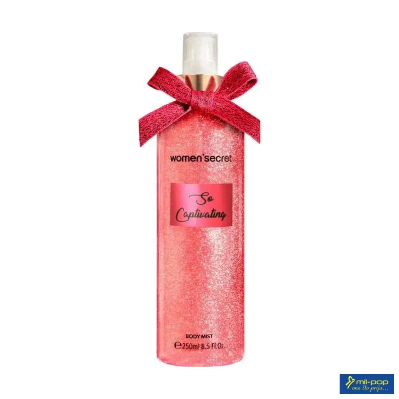 WOMEN SECRET BODY MIST SO CAPTIVATING 250ML