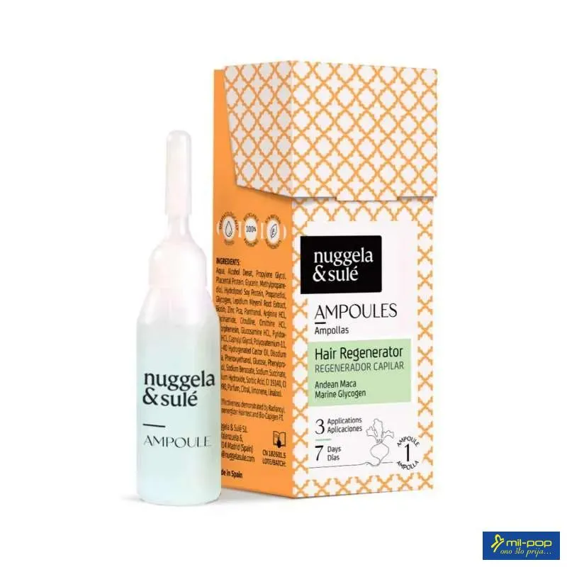 N&S HAIR REGENERATOR AMPULA 10ML 