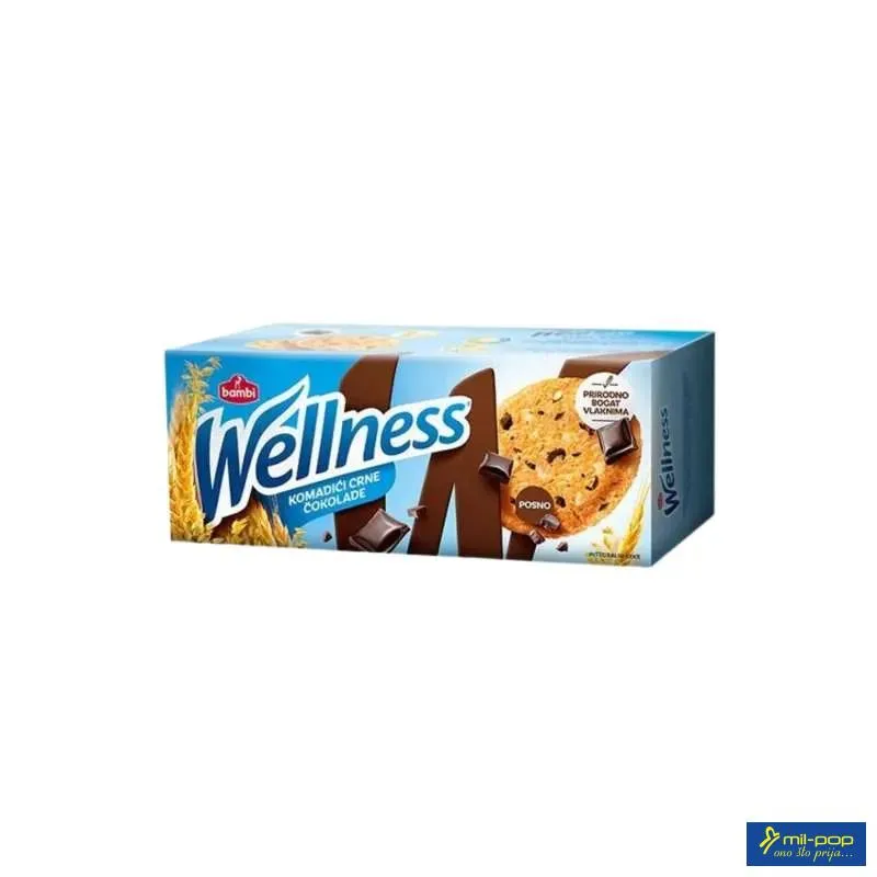 WELLNESS INTEGRALNI KEKS ČOKOLADA 210 GR 