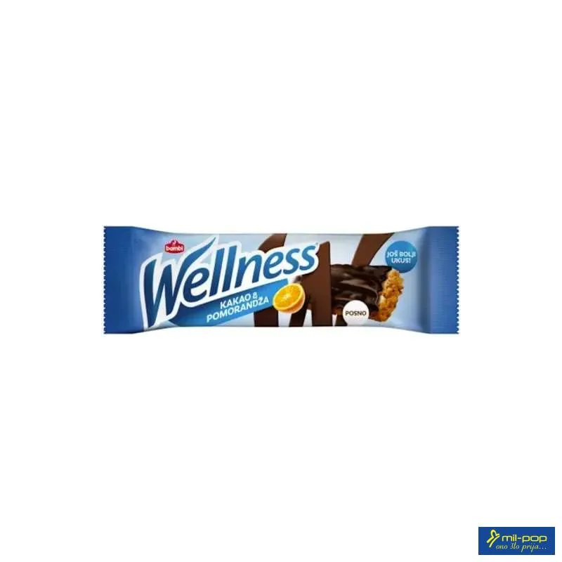 WELLNESS KAKAO & POMORANDŽA 30 GR MUSLI TABLA 
