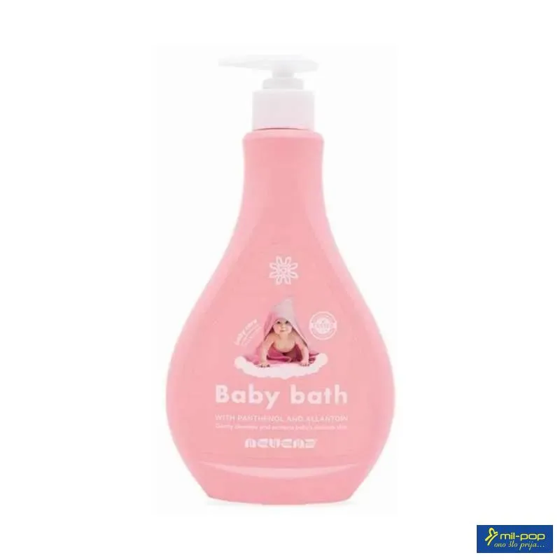 NEVENA KUPKA I ŠAMPON ZA BEBE ROZE 400ML 