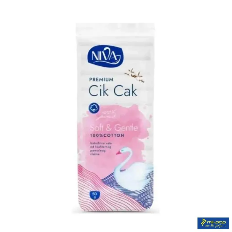 NIVA CIK CAK VATA 50G 2+1 GRATIS 