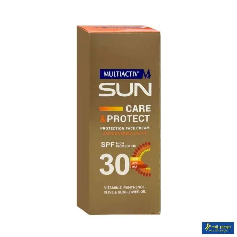 MULTIACTIV SUN C&P ZASTITNA KREMA ZA LICE SPF30 50ML