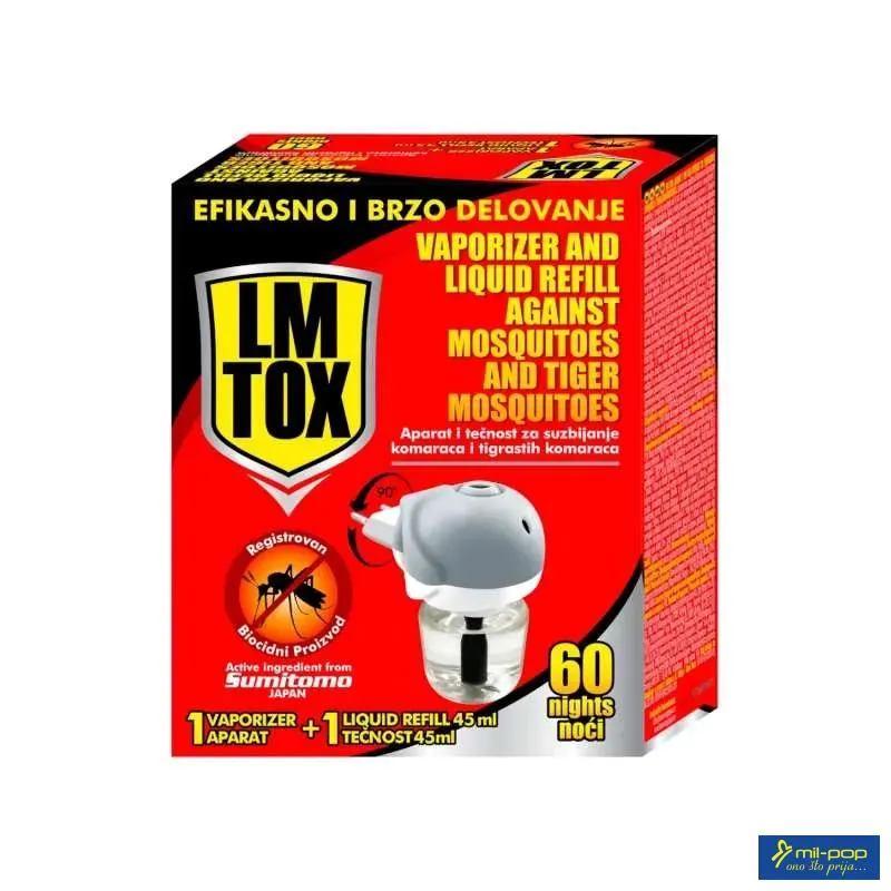 LMX TOX APARAT I TEČNOST ZA SUZBIJANJE KOMARACA 