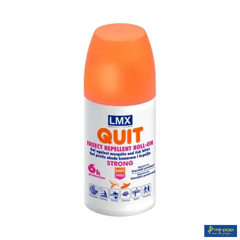 LMX QUIT REPELENT ROLL ON - STRONG 100ML 
