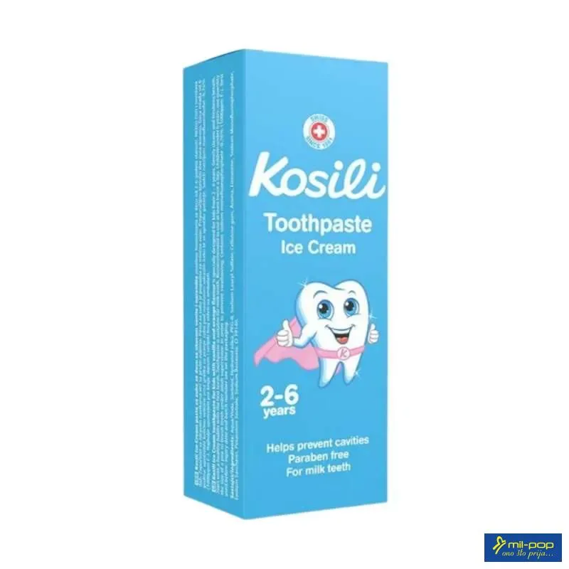 KOSILI PASTA ZA ZUBE ICE CREAM 50ML 