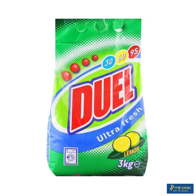 DUEL DETERDZENT ZA VEŠ 3KG ULTRA FRESH LIMUN 