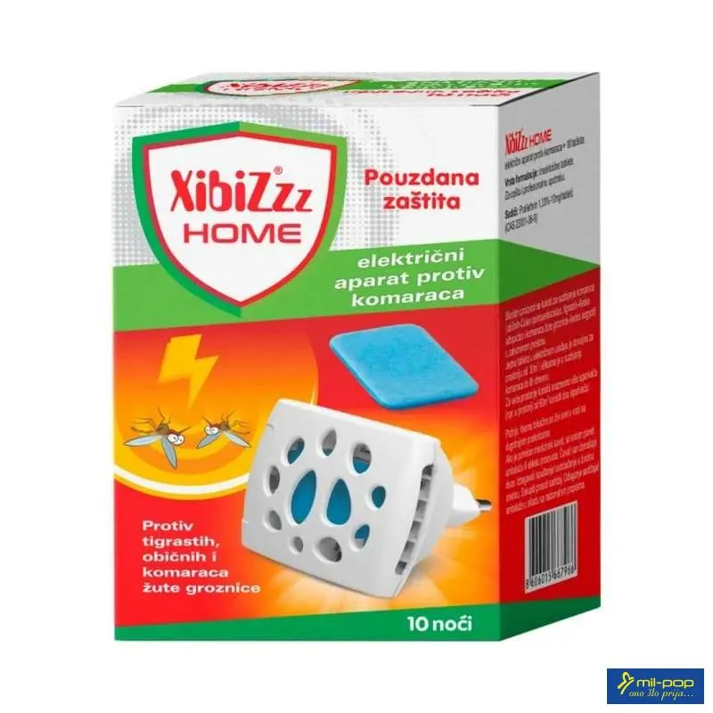 XIBIZ HOME APARAT ZA KOMARCE+10 TABLETA