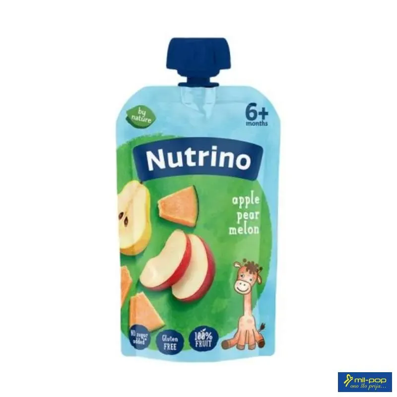 NUTRINO PAUCH - JABUKA KRUŠKA DINJA 100G 