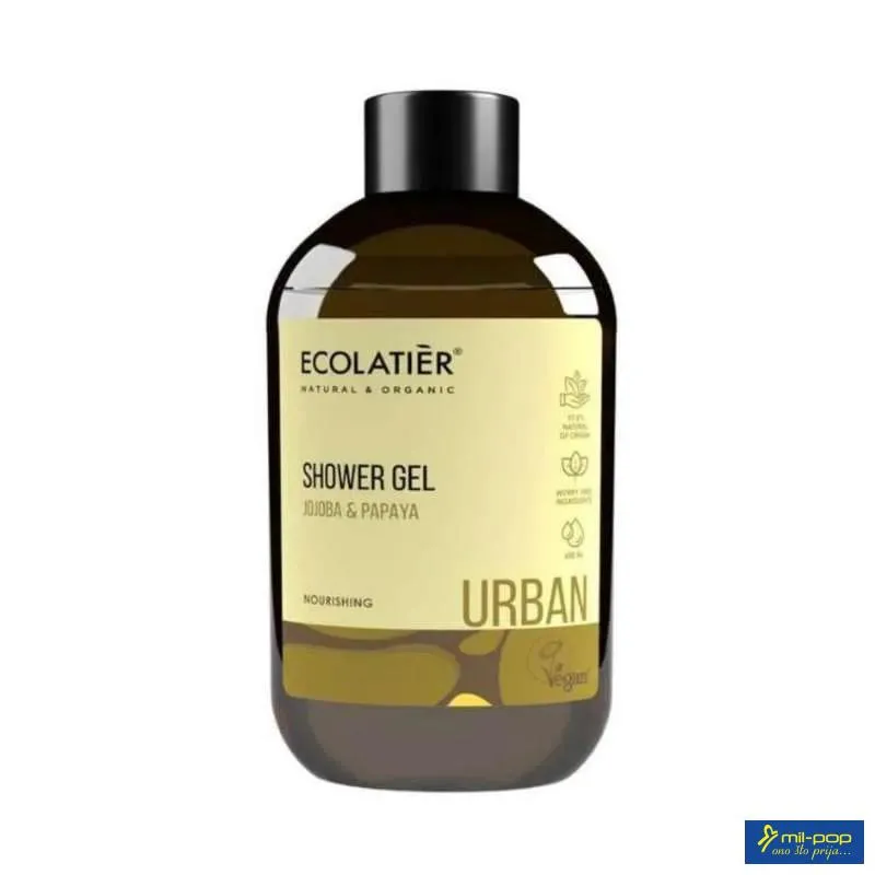 ECOLATIER KUPKA JOJOBA & PAPAYA 600ML 