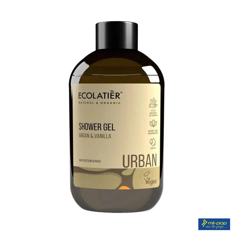 ECOLATIER KUPKA ARGANA & VANILLA 600ML 