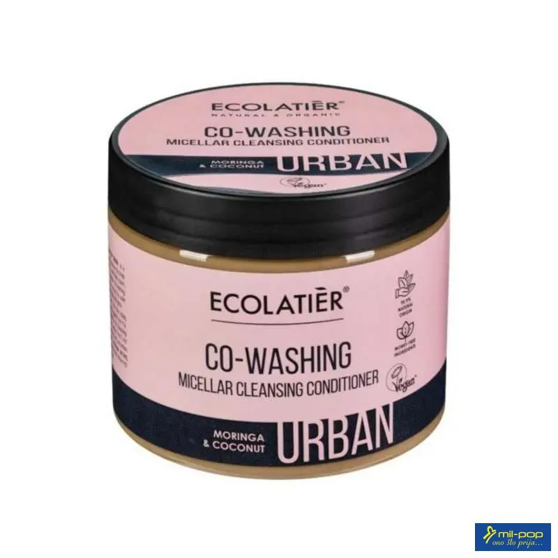 ECOLATIER URB BALZAM ZA KOSU CO-WASHING MICELLAR CLEANSING 380ML 