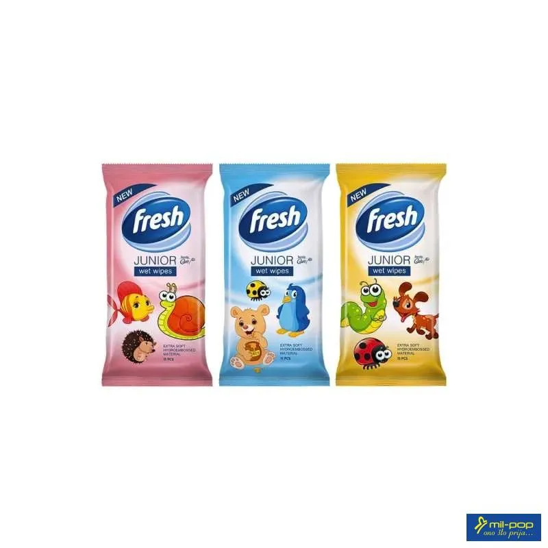 FRESH JUNIOR VLAŽNE MARAMICE 15/1 