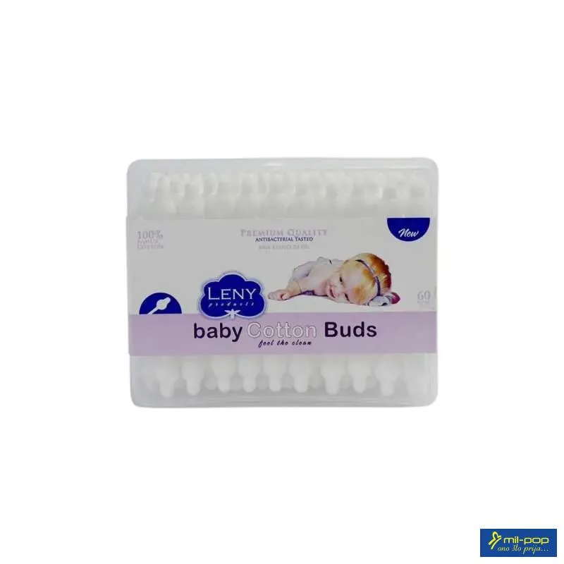 LENY BIO STAPICI ZA USI BABY 60 KOM
