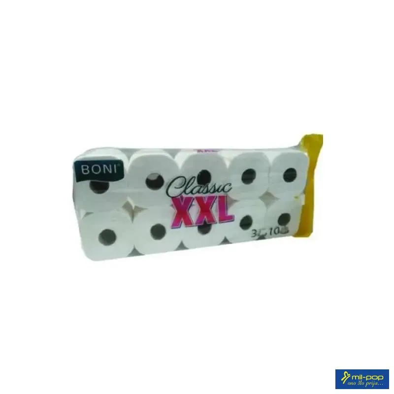 BONI TOALET PAPIR CLASSIC XXL 10/1 3SL 