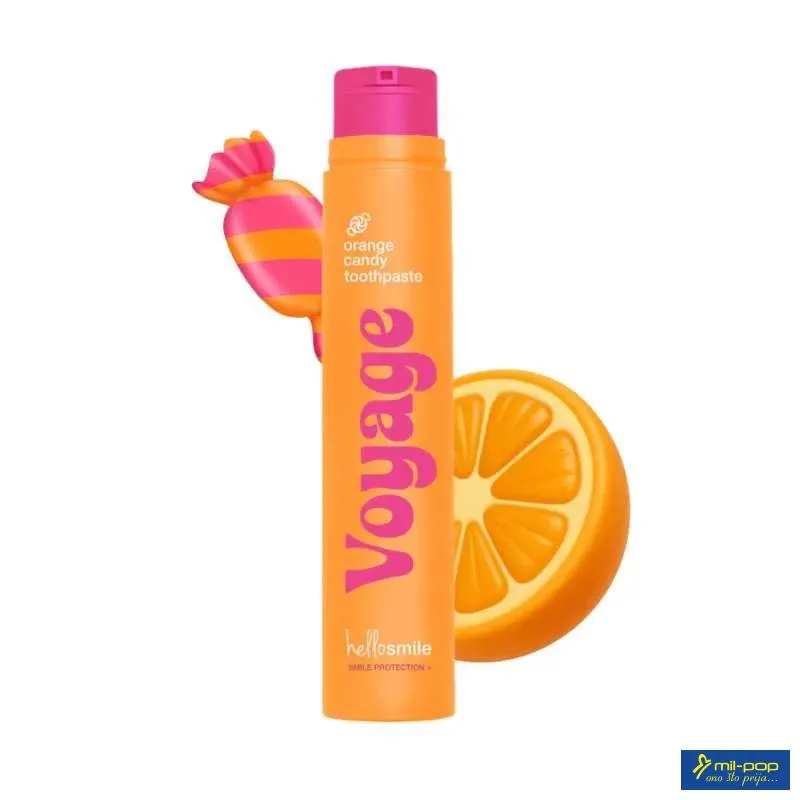 HELLO SMILE PASTA ZA ZUBE VOYAGE 2 ORANGE CANDY 