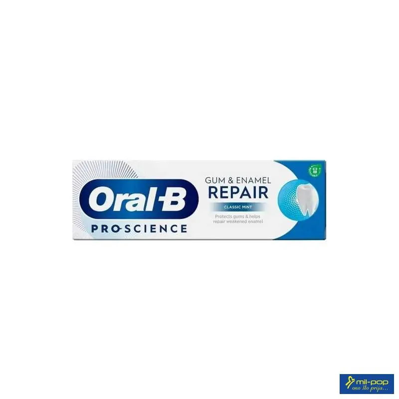 ORAL B GUM&ENAM REPAIR MINT 75ML 