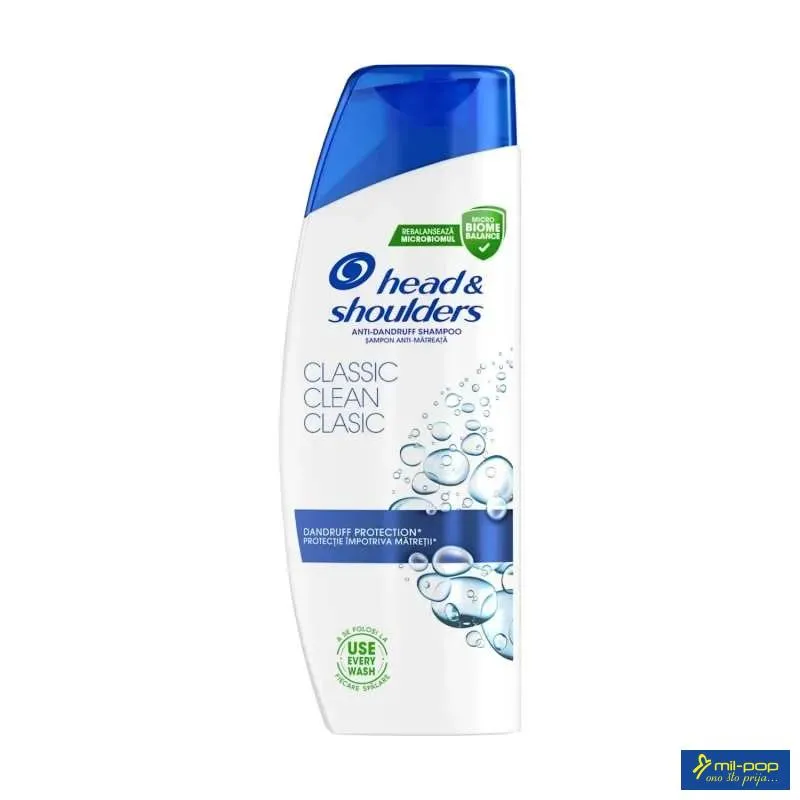HEAD&SHOULDERS ŠAMPON CLASSIC 330ML 