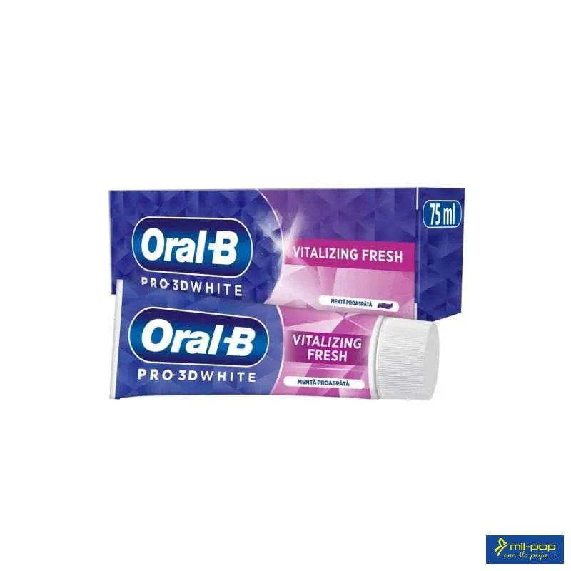 ORAL-B 3DW VITALIZING FRESH 75ML
