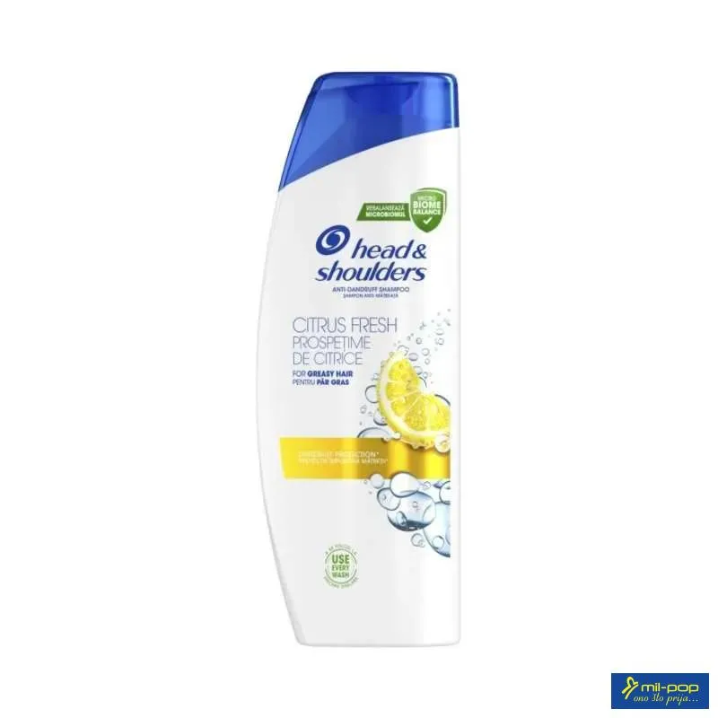 HEAD&SHOULDERS ŠAMPON CITRUS FRESH 625ML 