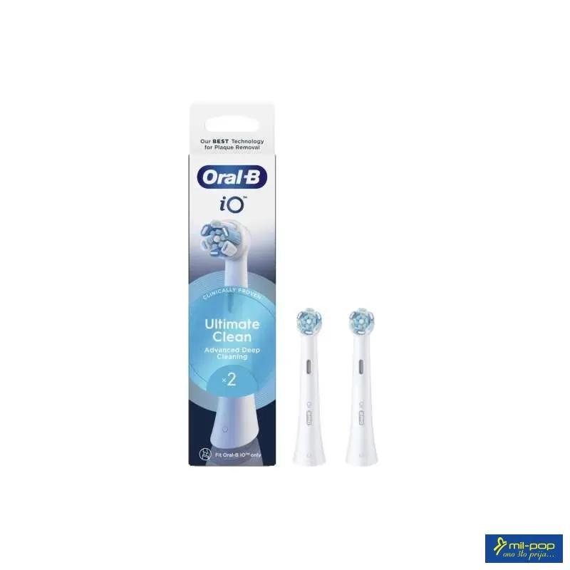 ORAL B REFILL 2 PCS IO ULTIMATE CLEAN 