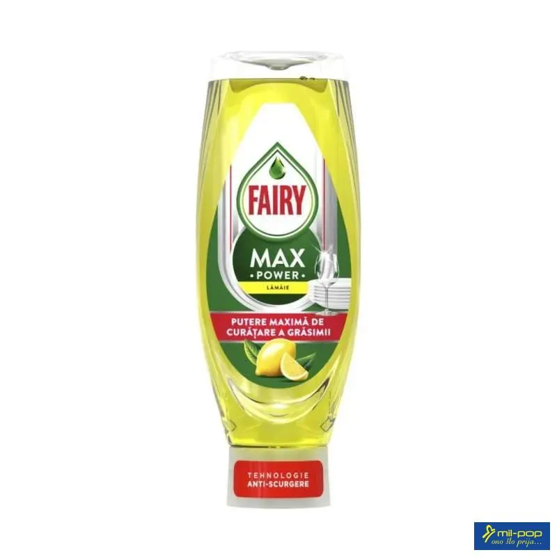 FAIRY TEČNOST ZA PRANJE SUĐA MAX POWER LEMON 730 ML 