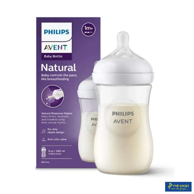 PHILIPS AVENT NATURAL RESPONSE FLAŠICA 260ML 