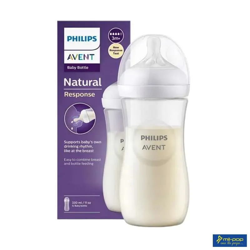 PHILIPS AVENT NATURAL RESPONSE FLAŠICA 330ML PVC 