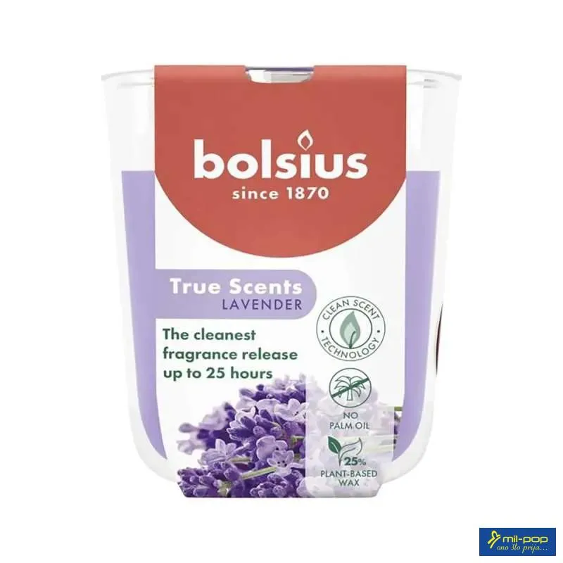BOLSIUS MIRISNA SVIJEĆA LAVANDA 80/73 