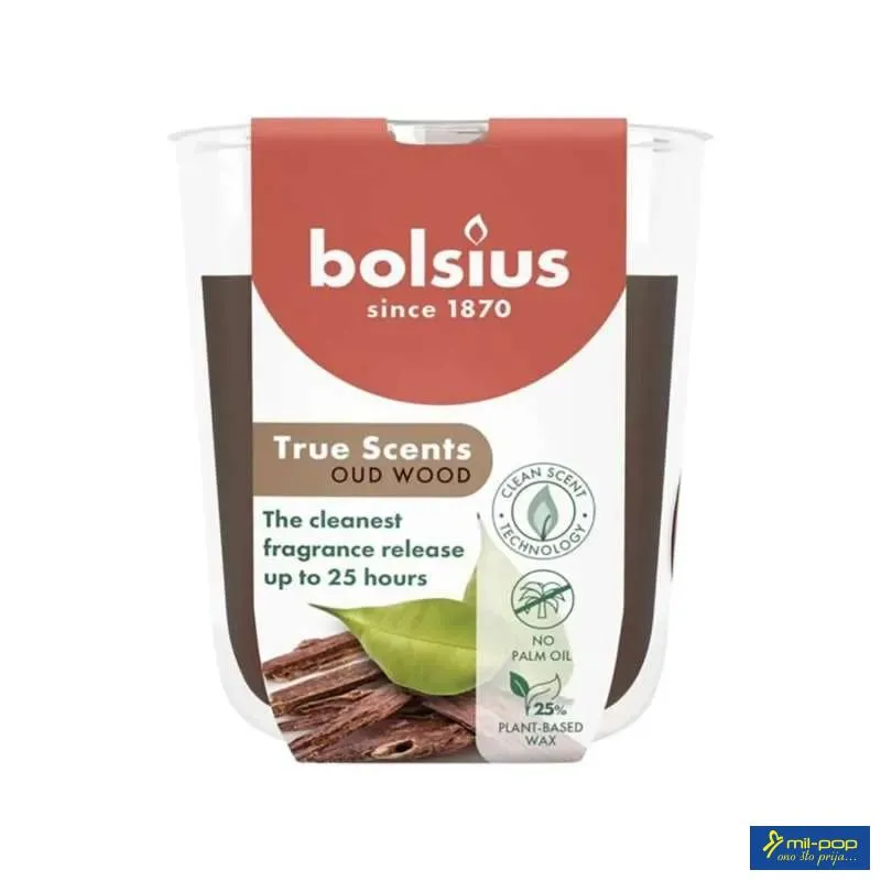 BOLSIUS MIRISNA SVIJEĆA AGAR DRVO 80/73 