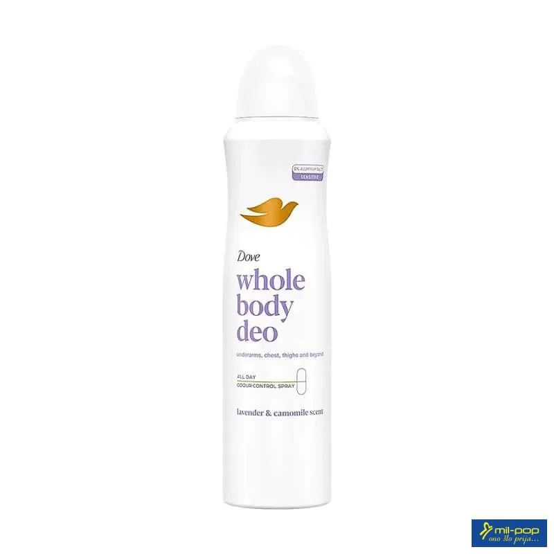 DOVE WOMEN DEODORANT LAVANDER & CAMOMILE 150ML 