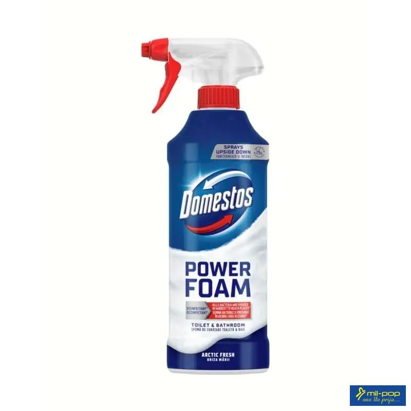 DOMESTOS POWER FOAM ARCTIC FRESH 435ML 