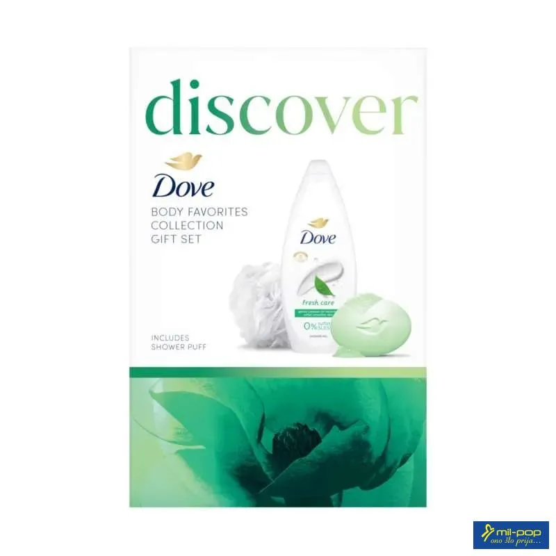 DOVE SET GBW 3 DISCOVER 24/25 (GEL+SAPUN+PUFNA GRATIS) - KUTIJA