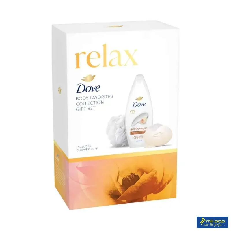 DOVE GBW 4 RELAX 24/25 (GEL+SAPUN+PUFNA GRATIS) - KUTIJA