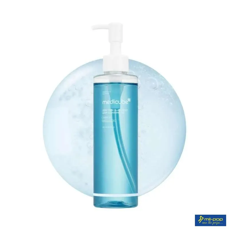 MEDICUBE ZERO PORE BLACKHEAD DEEP CLEANSING OIL 205ML 