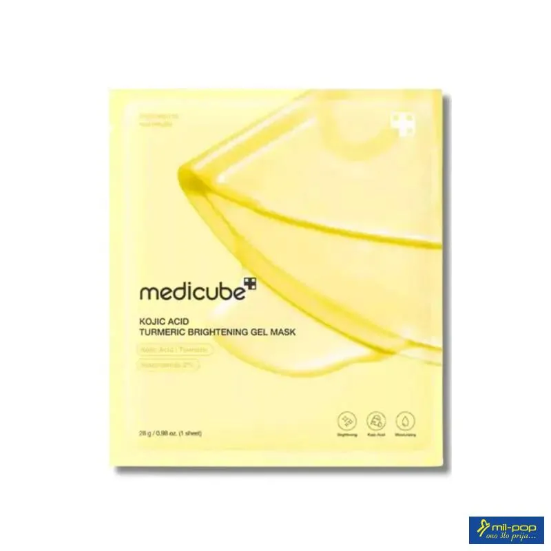 MEDICUBE KOJIC TURMERIC GEL MASK 