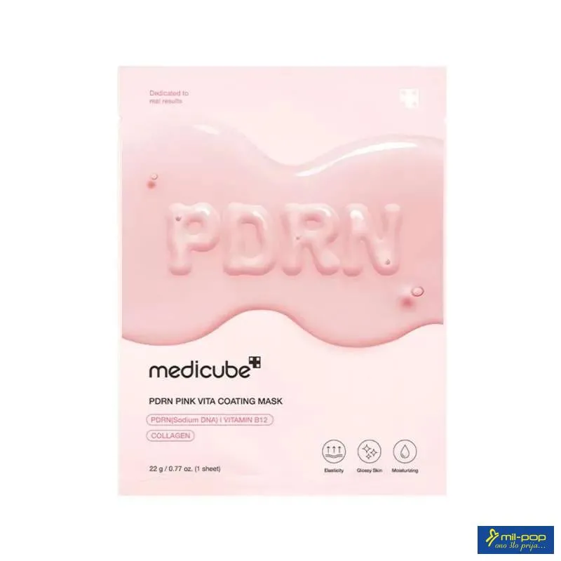 MEDICUBE PDRN PINK VITA COATING MASK 27G 