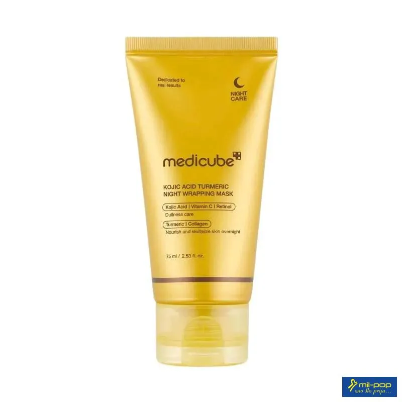 MEDICUBE KOJIC ACID TURMERIC TONING CLEANSER 120G 