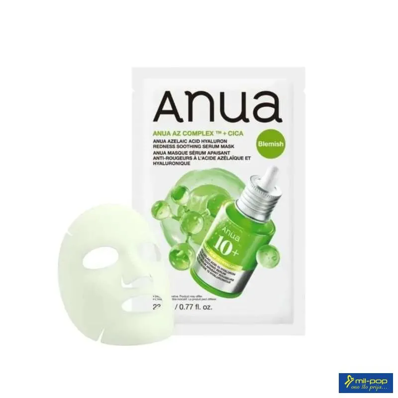 ANUA AZELAIC ACID HYALURON SERUM MASK 23ML 