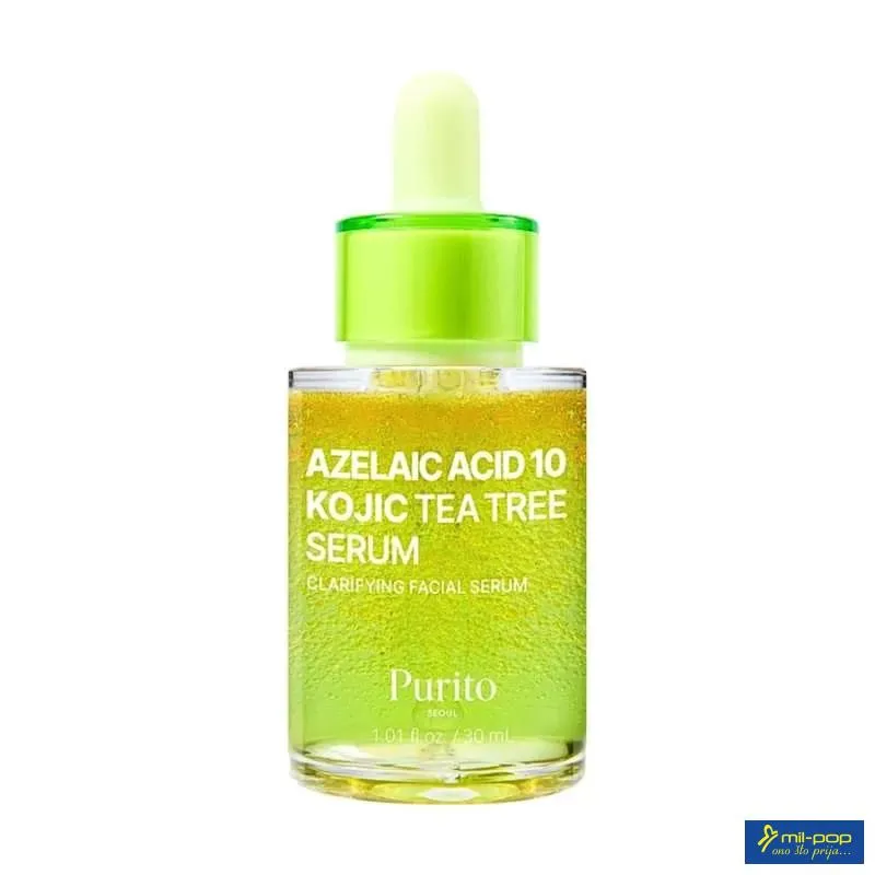 PURITO SEOUL AZELAIC ACID 10 KOJIC TEA TREE SERUM 30ML 