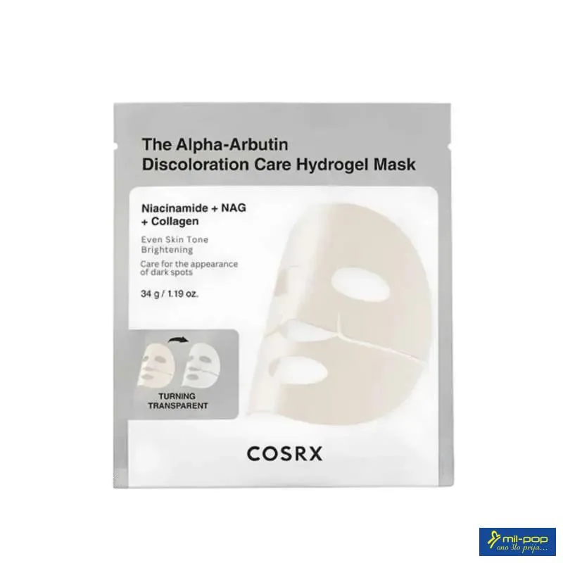 COSRX ARBUTIN DISCOLORATION HYDROGEL MASK 1EA 