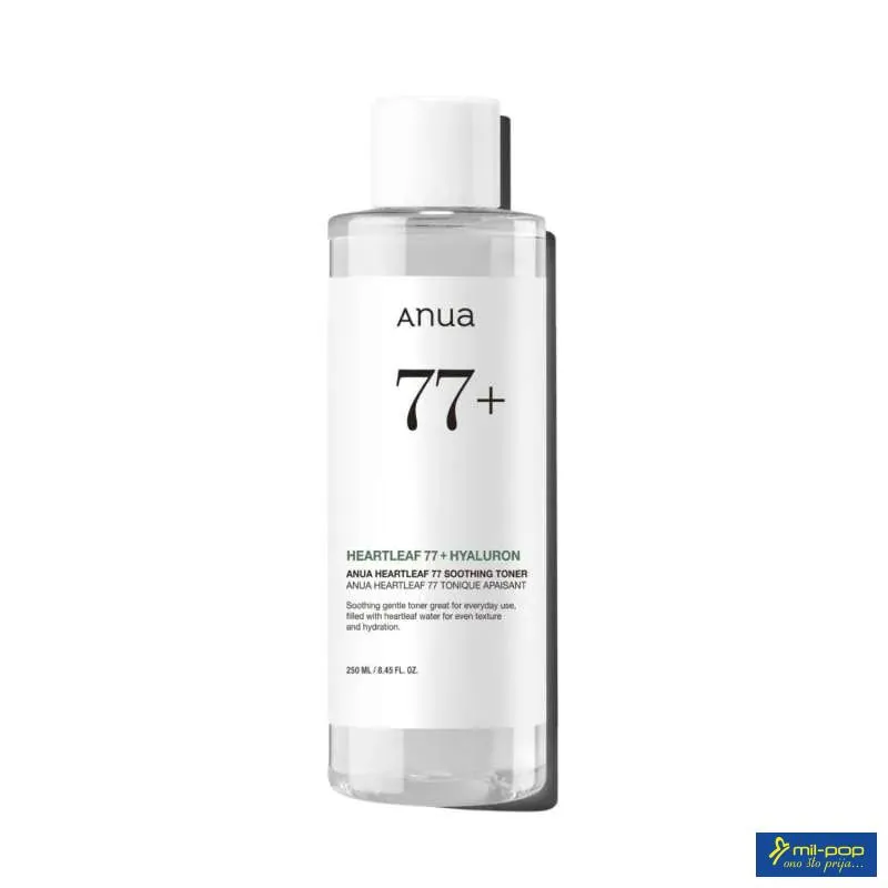ANUA TONIK ZA LICE HEARTLEAF 77% SOOTHING 250ML