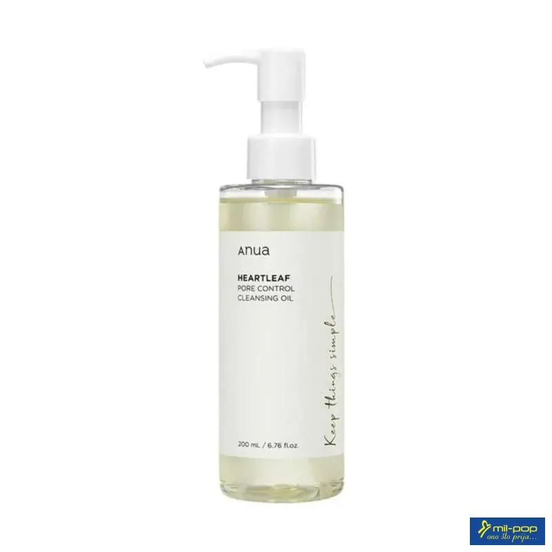 ANUA ULJE ZA ČIŠĆENJE LICA HEARTLEAF 77% PORE CONTROL 200ML