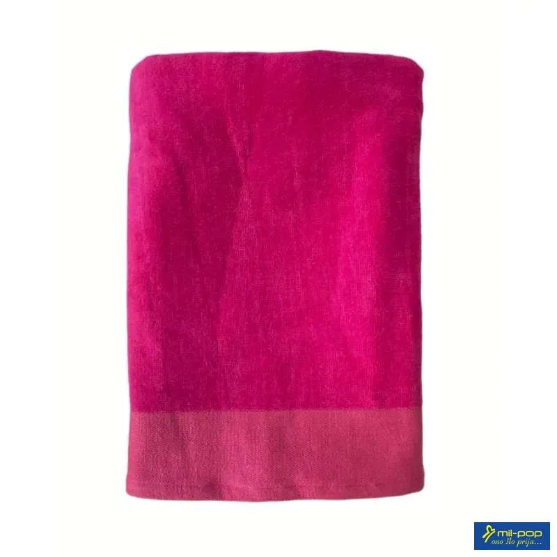 LA PLAGE PEŠKIR ZA PLAŽU SHADY FUCHSIA 90X180 