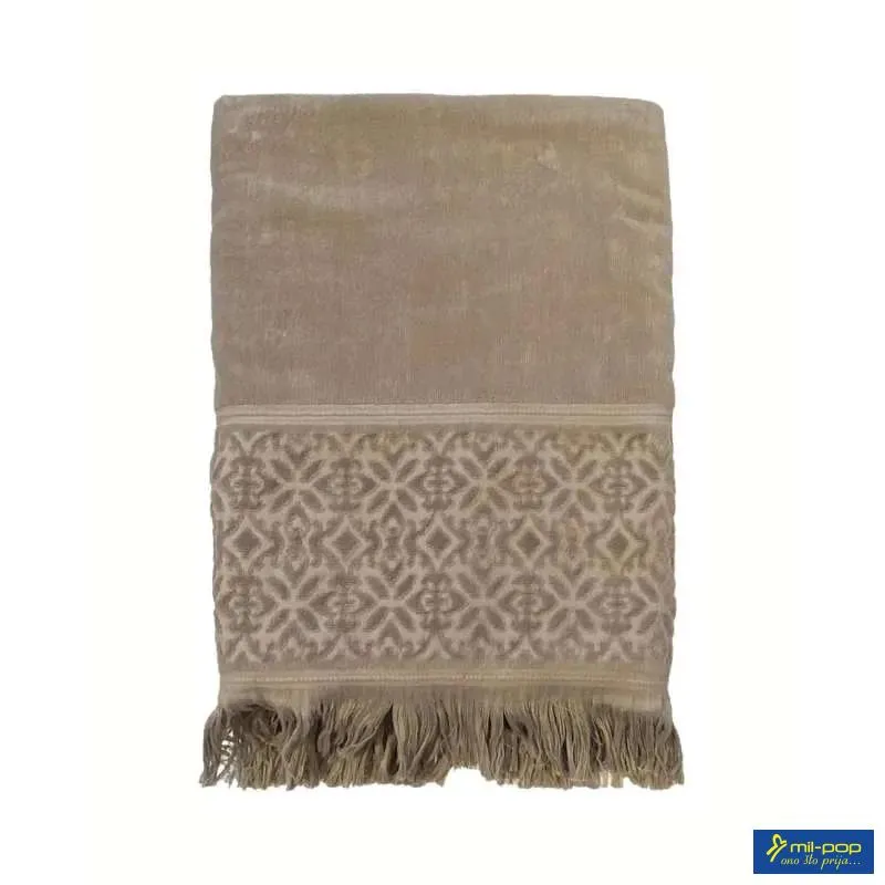 LA PLAGE PEŠKIR ZA PLAŽU ROMANCE TAUPE 90X170 