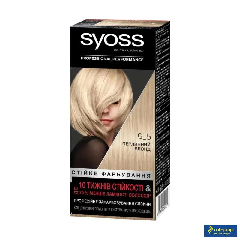 SYOSS COLOR 9-5 LEDENO BISERNO PLAVA