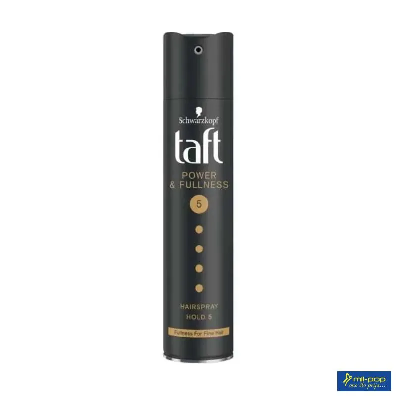TAFT LAK POWER&FULLNESS 250ML