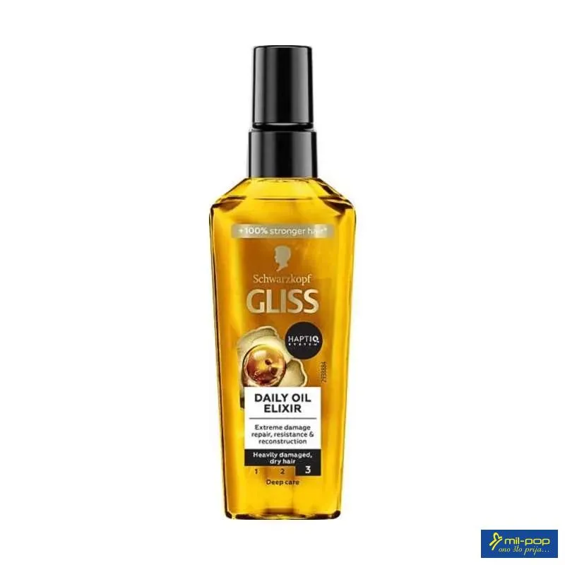 SCHWARZKOPF GLISS DAILY OIL ELIXIR - ULJE ZA KOSU 
