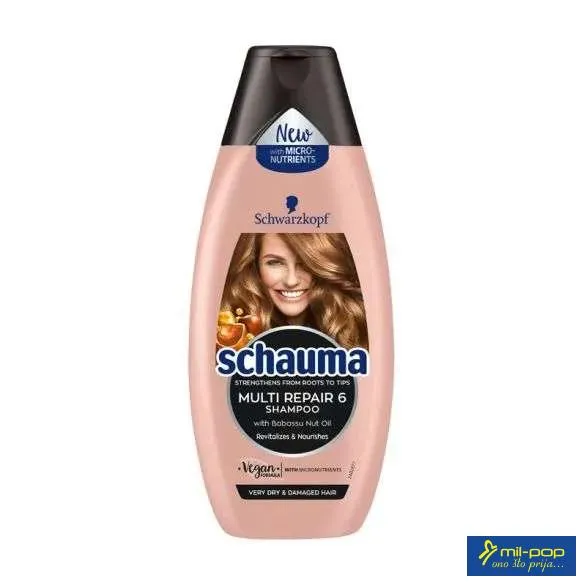 SCHAUMA SAMPON PON MULTI REPAIR 400ML 