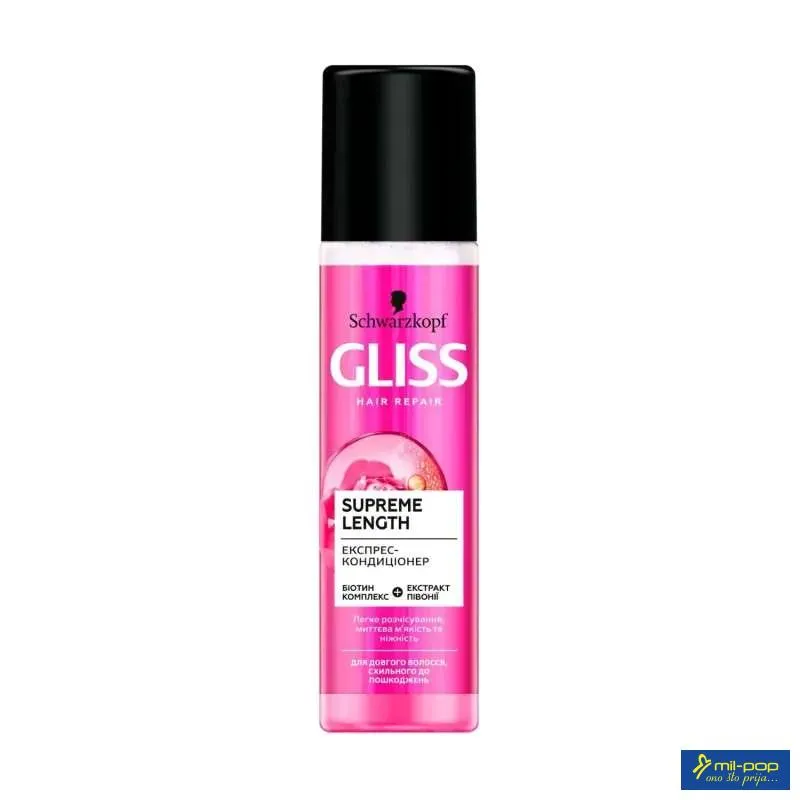 GLISS EXPRESS BALZAM SUPREME LENGTH 200ML 